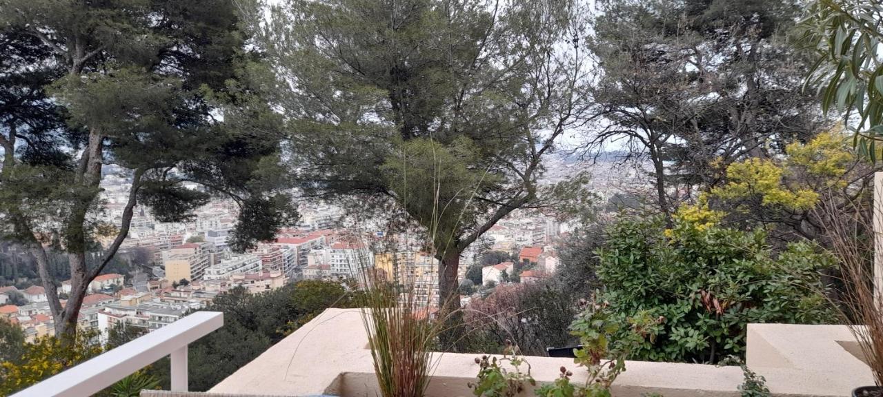 Chambre D Hote Avec Clim Terrasse Et Petit Dejeuner Hauteurs De 尼斯 外观 照片