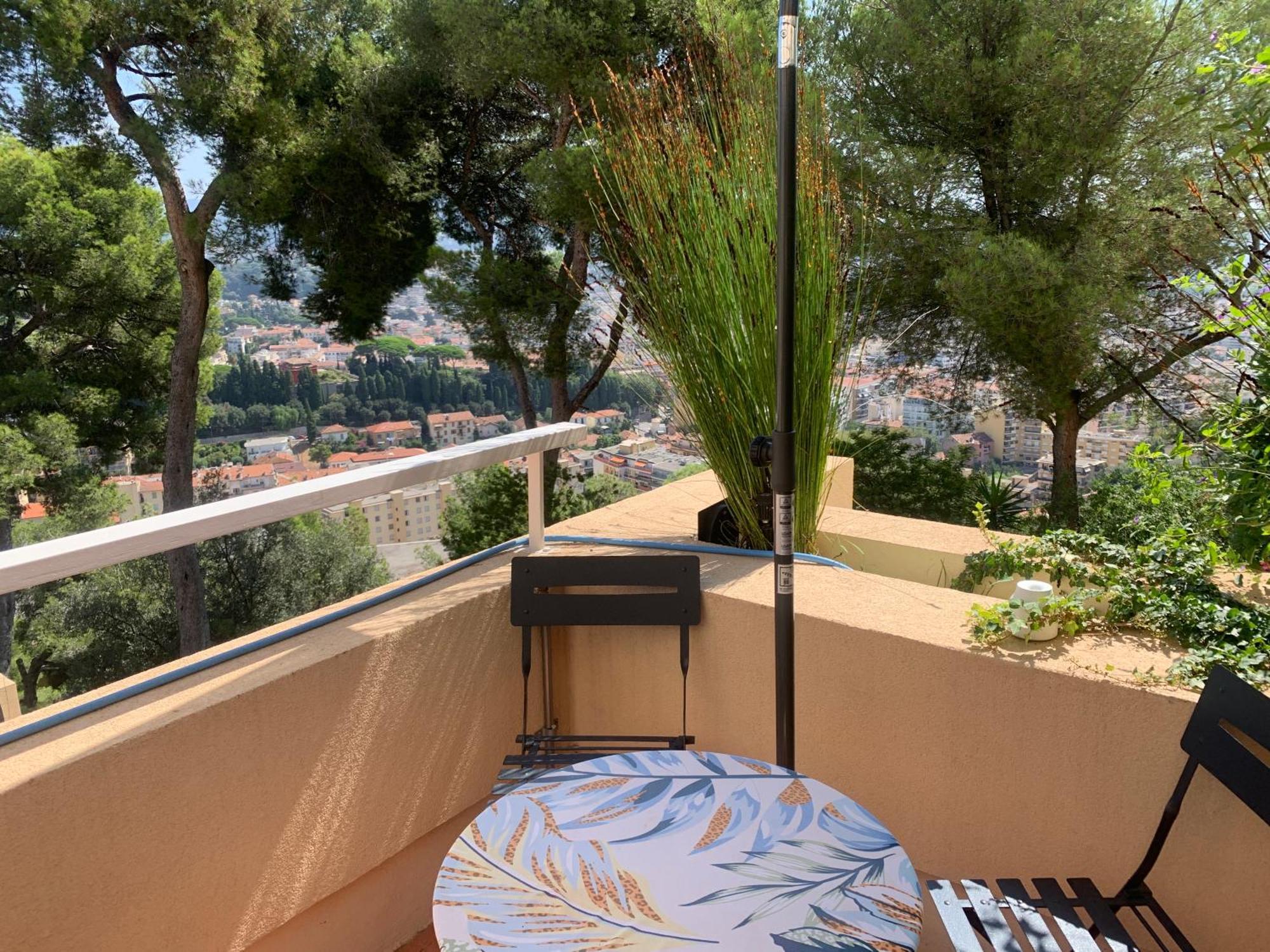 Chambre D Hote Avec Clim Terrasse Et Petit Dejeuner Hauteurs De 尼斯 外观 照片